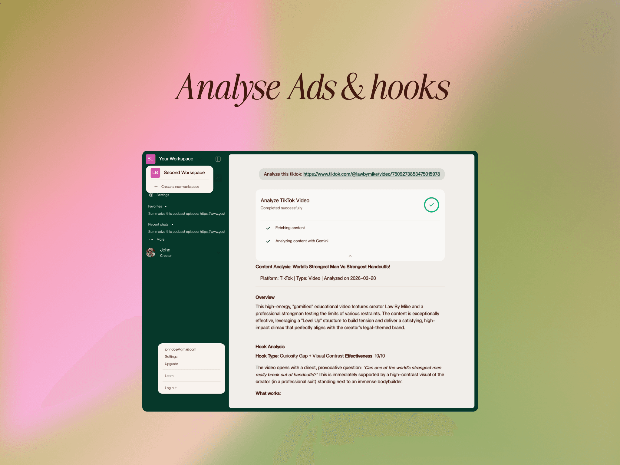 AI-powered content repurposing